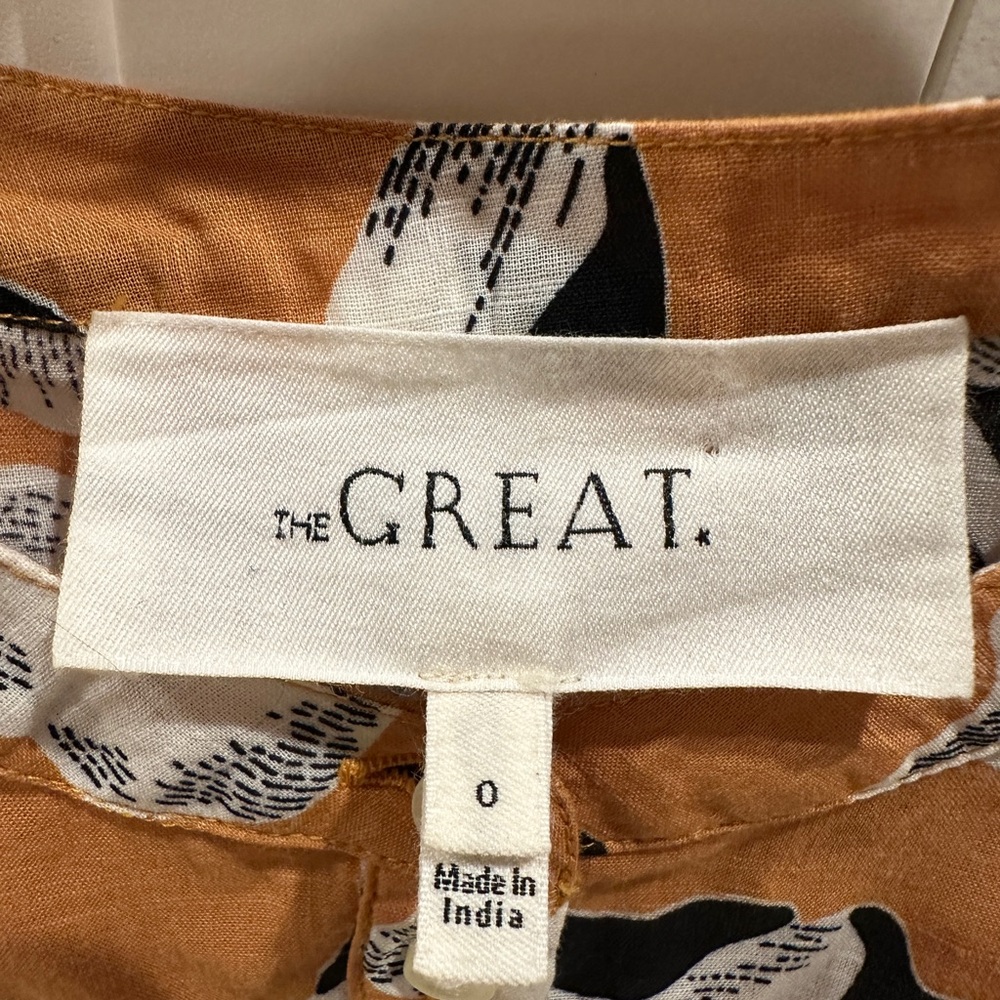 THE GREAT. Women's Floral Blouse - Picture 3 of 3